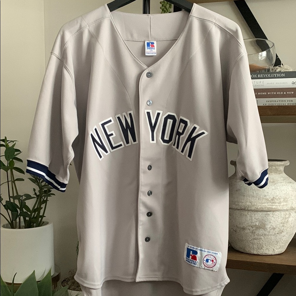 Roger Clemens Wade Boggs #12 New York Yankees Russell Athletic Jersey